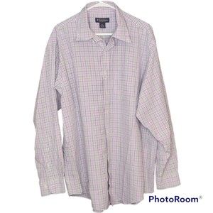 Brooks Brothers Men’s Casual Button Down Collared Long Sleeve Shirt Size XL